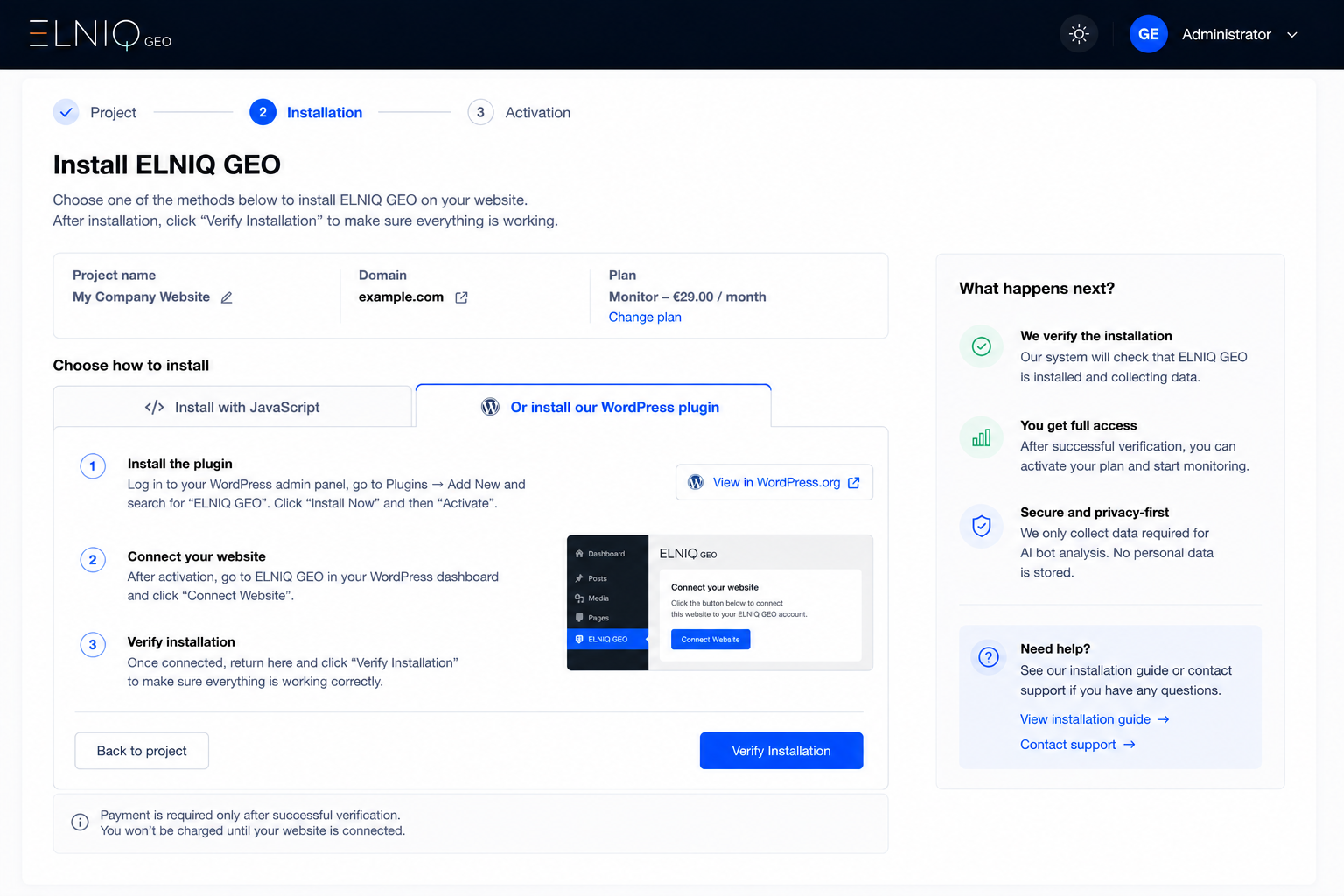 AI Bot Accessibility screenshot