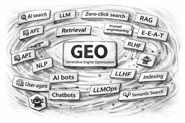 SEO and GEO tenminology of new age